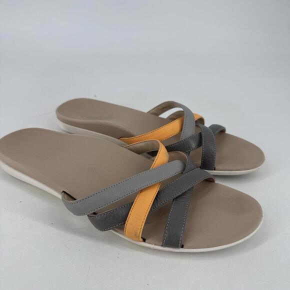 Vionic Sandals 10 dava slip on woven flat beach comfort summer spring colorful - Picture 3 of 9